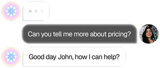 AI-powered smart recommendations chat interface
